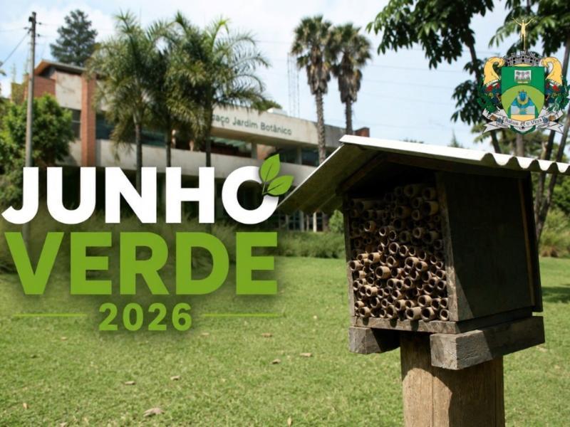 Jardim Bot&acirc;nico recebe programa&ccedil;&atilde;o do Junho Verde 2026